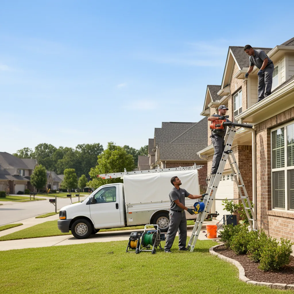 Home Gutter Service in Sidney, TX near me